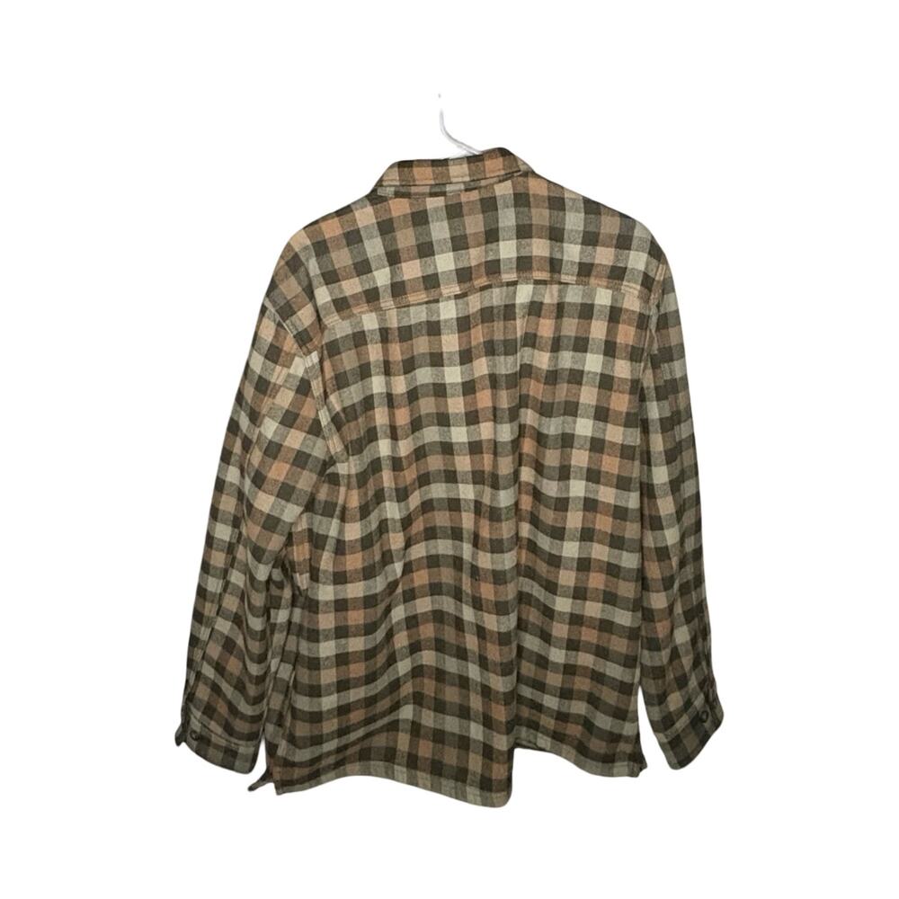 Weatherproof Vintage Plaid Flannel Shirt Jacket – Men's XL